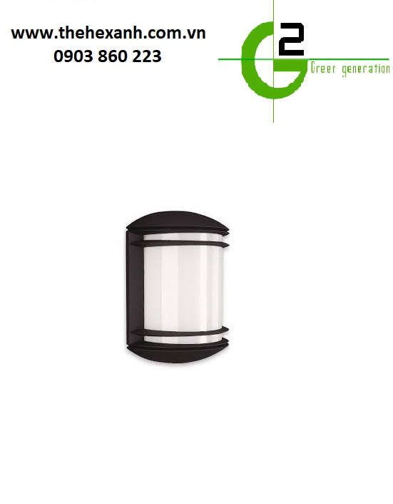 ĐÈN TƯỜNG – PHILIPS 01465 BLACK