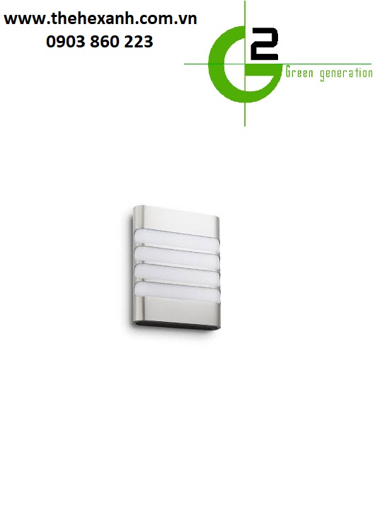 ĐÈN SÂN VƯỜN LED - PHILIPS 17273 GREY