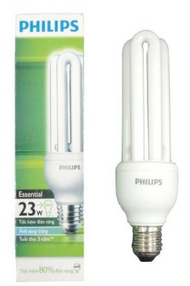 ĐÈN COMPACT - PHILIPS ESSENTIAL 3U E27 23W