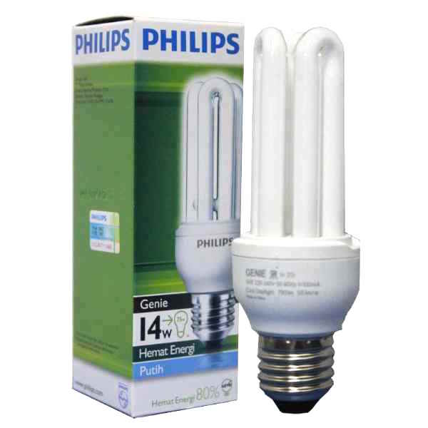 ĐÈN COMPACT - PHILIPS GENIE 3U E27 14W
