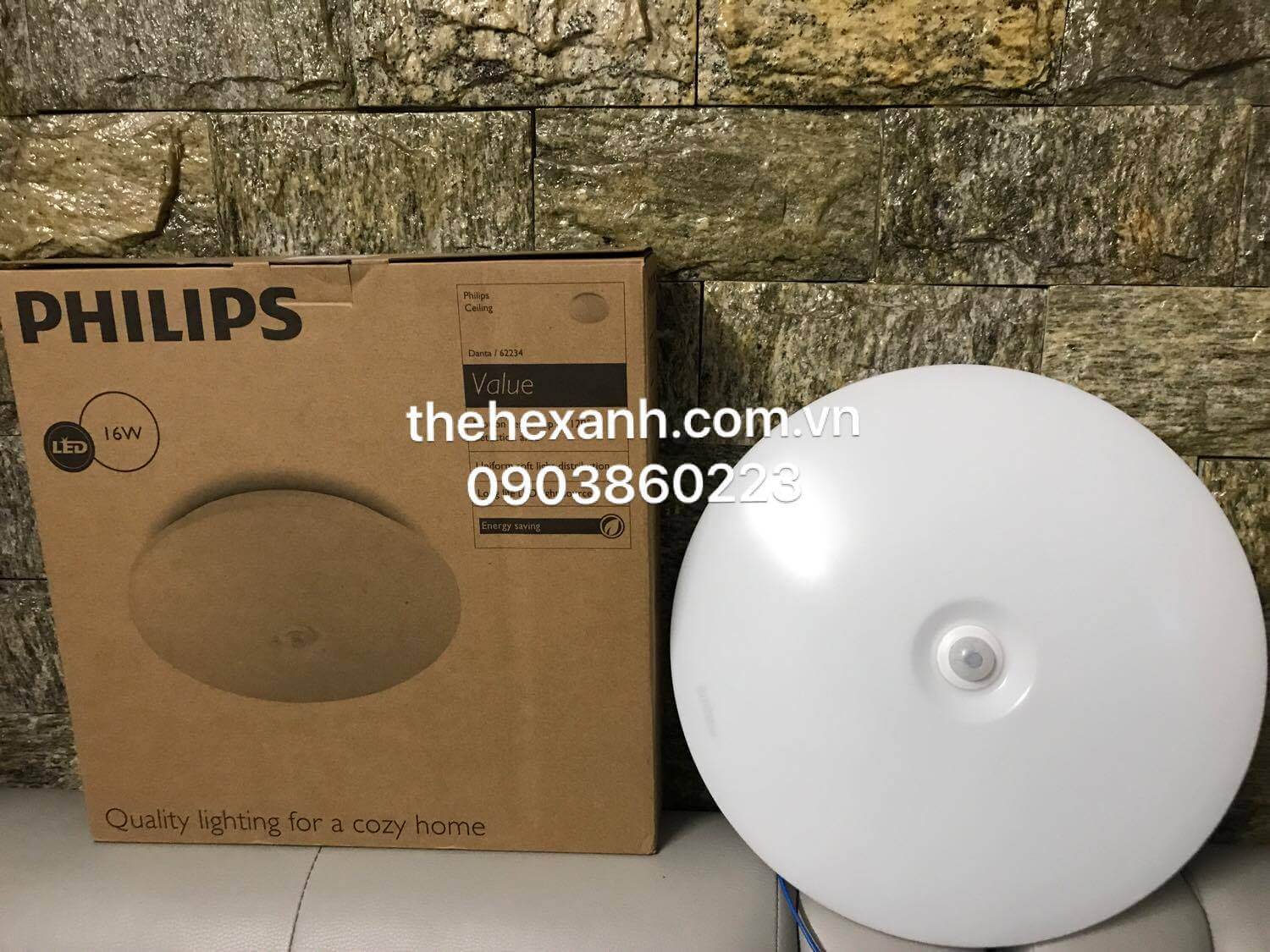 BỘ ĐÈN ỐP TRẦN PHILIPS 62234 16W 2700K/6500K