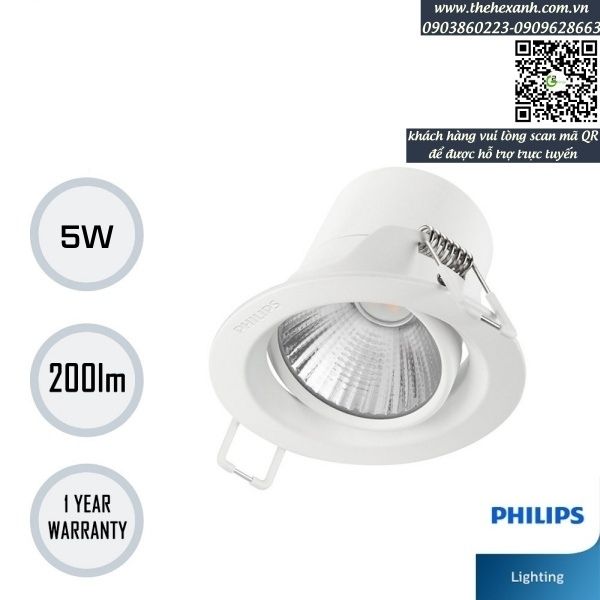 Đèn Chiếu Điểm Philips-59752 Kyanite 5W