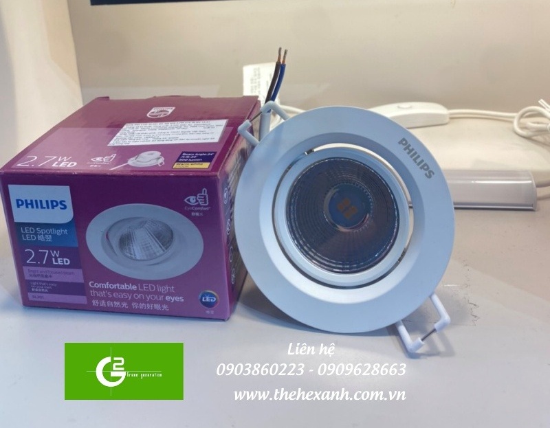 ĐÈN CHIẾU ĐIỂM PHILIPS-SL201 2.7W