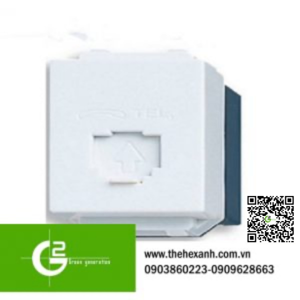 Ổ cắm điện thoại 4 cực WEG2364SW