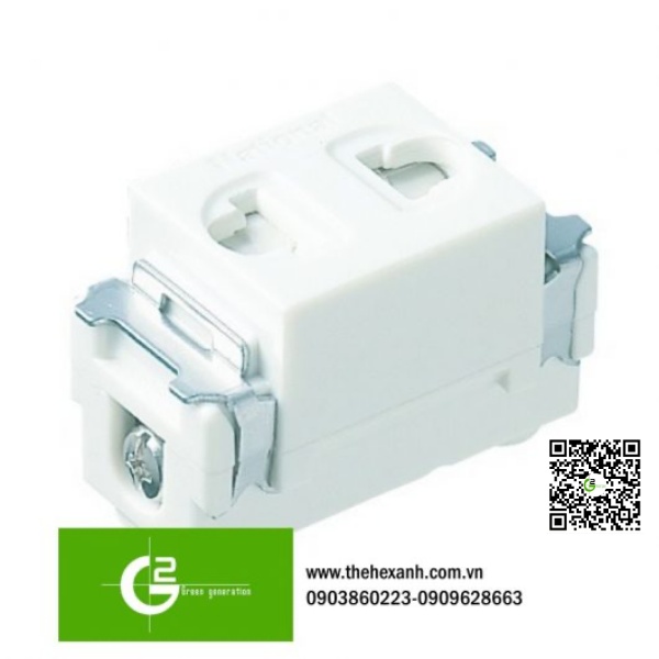 Ổ cắm đơn có màn che - WNV1081-7W