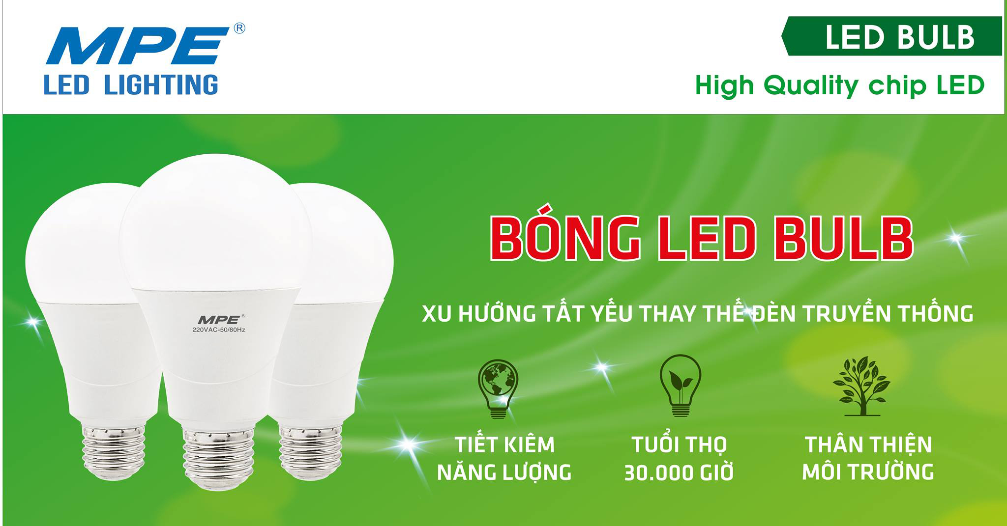 Nhà phân phối / đại lý đèn led MPE – Thiết bị điện MPE chính hãng  tại TPHCM